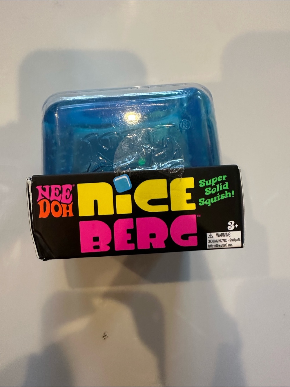Nice Berg Blue Super Solid Squish Toy